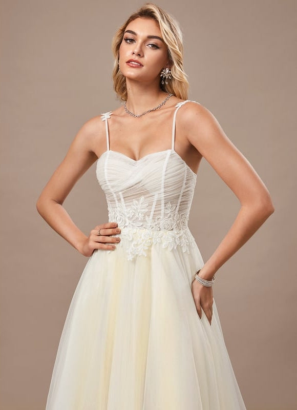 Robe Chic Tulle Ivoire - gallery 6