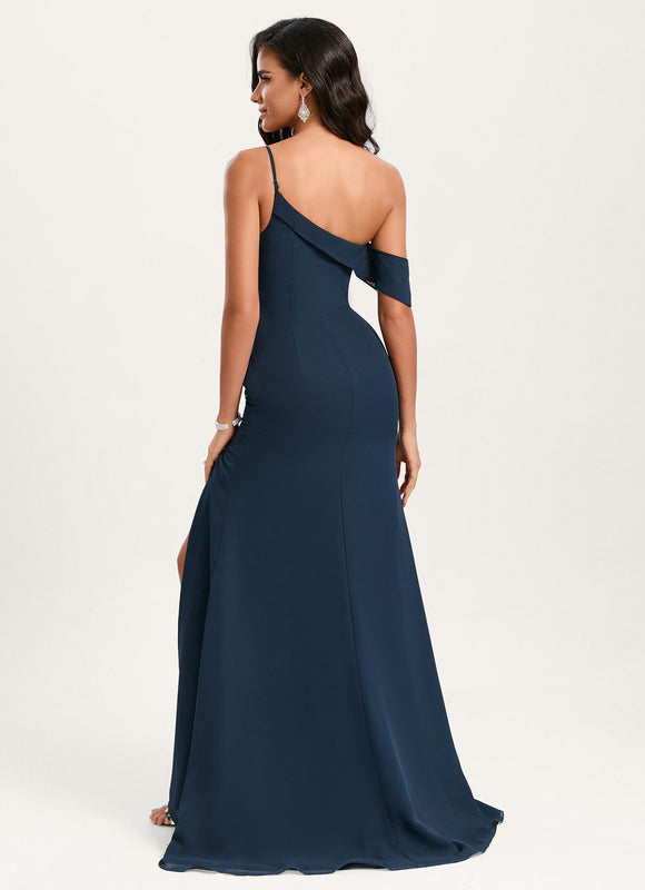 Robe Bleu Marine Chic Pour Mariage - gallery 1