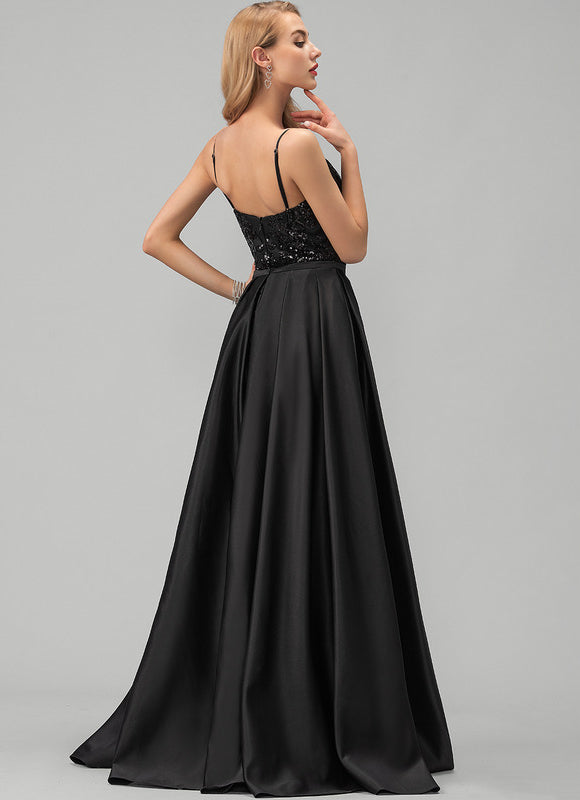 Robe Chic De Soirée Scintillante - gallery 4