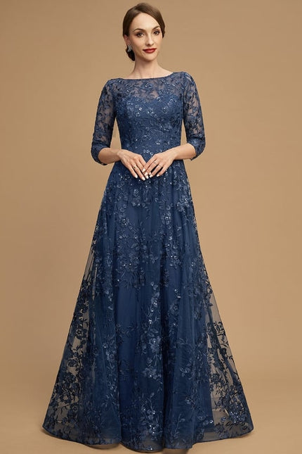 Robe Chic Grise Éthérée - gallery 5