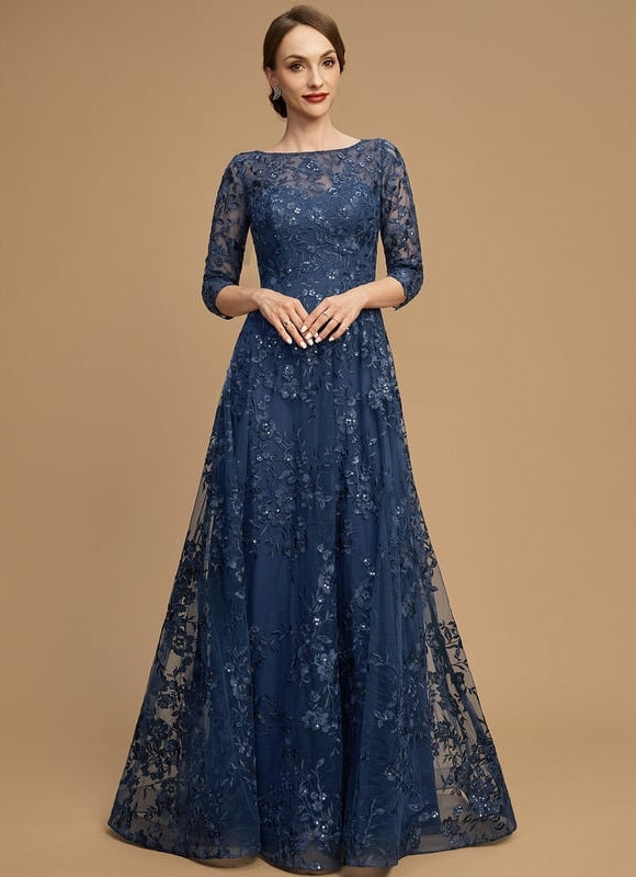 Robe Chic Grise Éthérée - gallery 5