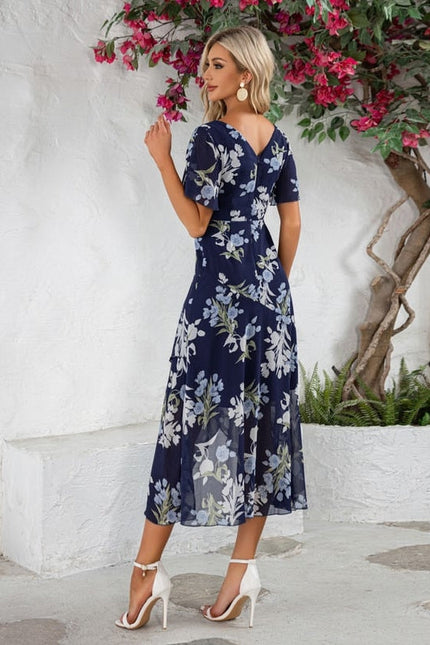 Robe Chic Florale Vaporeuse - gallery 1