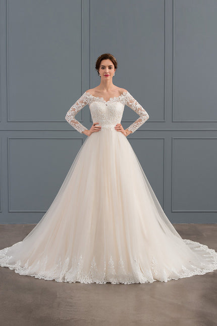 Robe Chic Élégante Épaule Dénudée - gallery 2