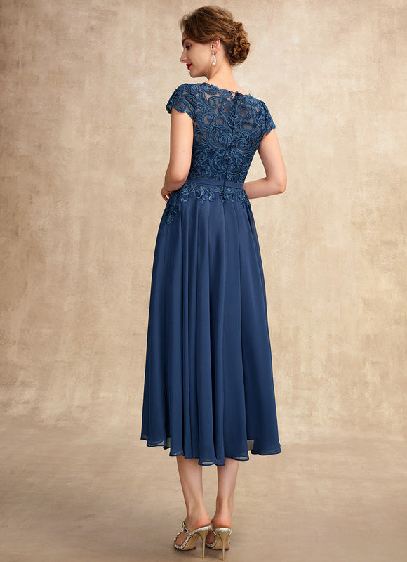 Robe Chic Flottante Mauve - gallery 1