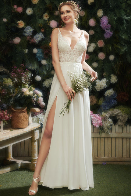Robe Blanche Plage Chic - gallery 2