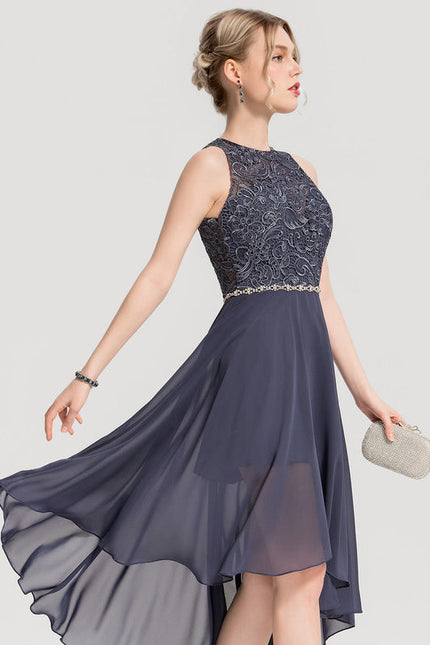 Robe Chic Élégance Verte Flottante - gallery 6