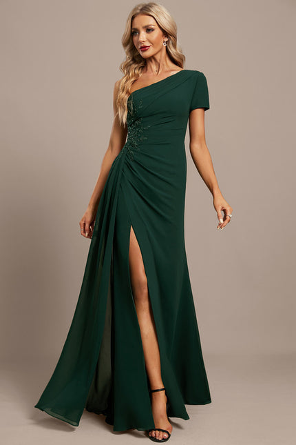 Robe Chic Émeraude Élégante - gallery 5