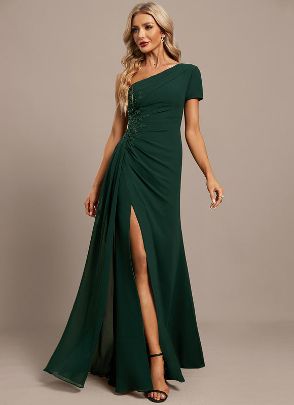 Robe Chic Émeraude Élégante - gallery 5