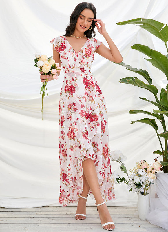 Robe Chic Florale Vaporeuse - gallery 9