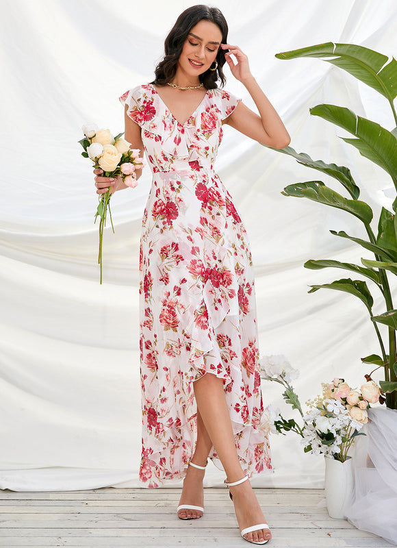 Robe Chic Florale Vaporeuse - gallery 9