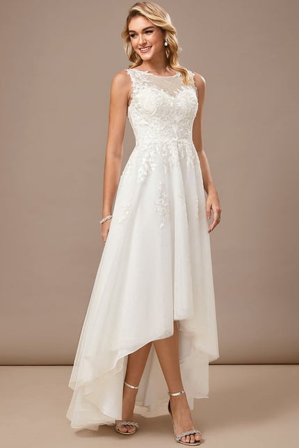 Robe Blanche Chic Mariage - gallery 5