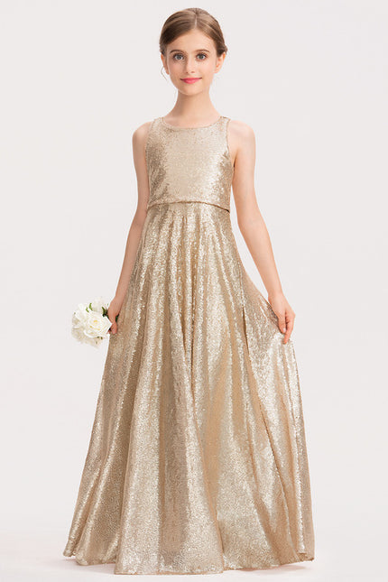 Robe Chic Pailletée Enfantine