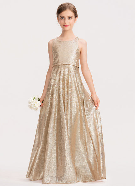 Robe Chic Pailletée Enfantine