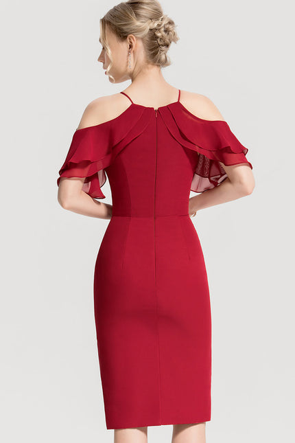 Robe Chic Cocktail Volants - gallery 1
