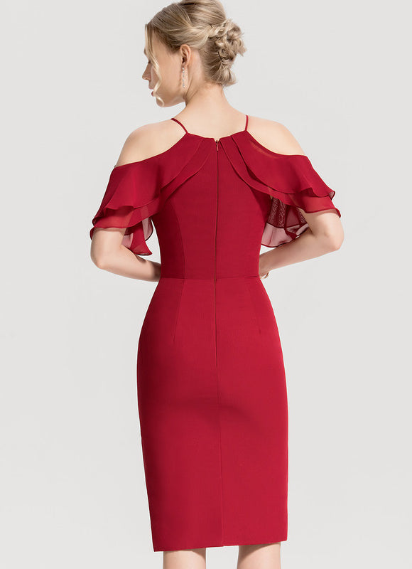 Robe Chic Cocktail Volants - gallery 1
