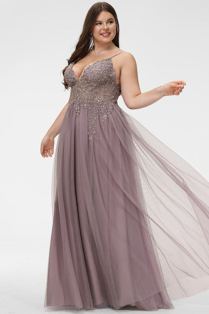 Robe Chic Élégance Tulle Sophistiquée - gallery 5