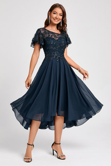 Robe Chic Cocktail Étoilée
