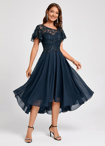 Robe Chic Cocktail Étoilée