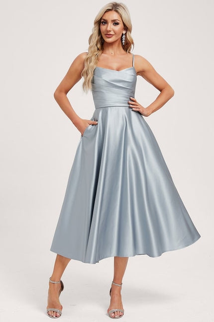 Robe Chic Élégance Azurée