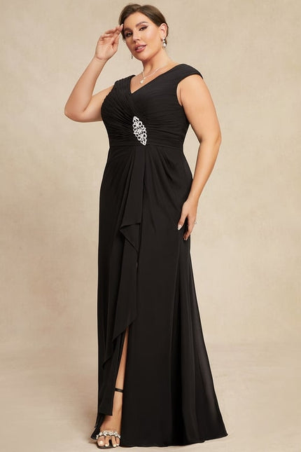 Robe Chic Satin Étoilé - gallery 5