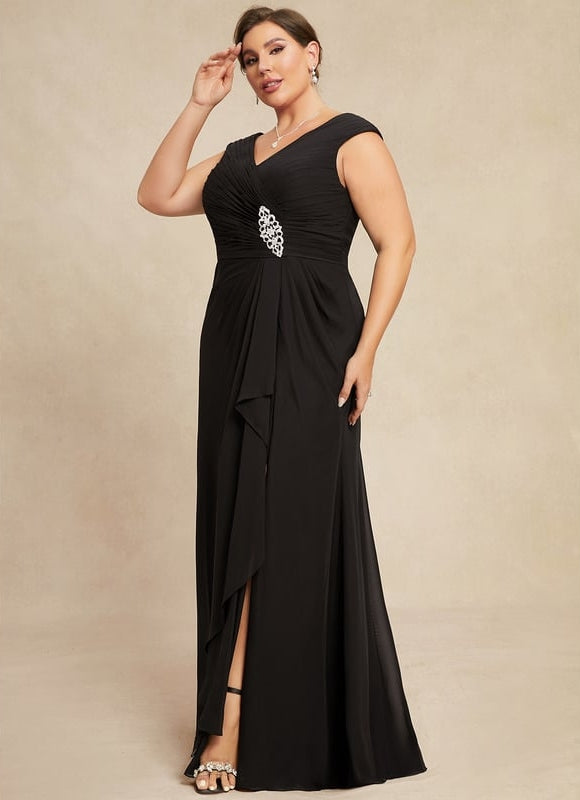 Robe Chic Satin Étoilé - gallery 5