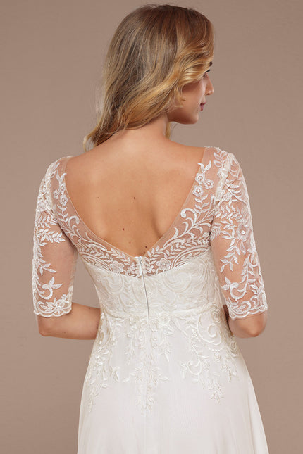 Robe Blanche Plage Chic - gallery 3