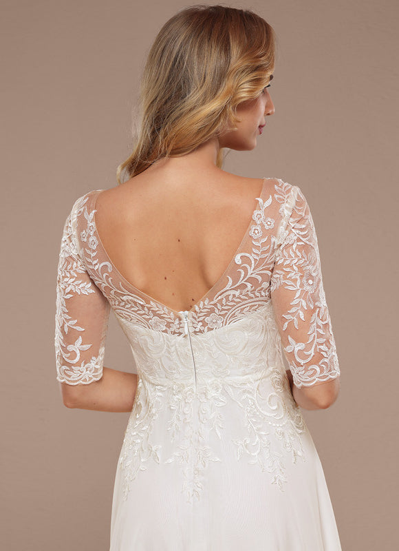 Robe Blanche Plage Chic - gallery 3
