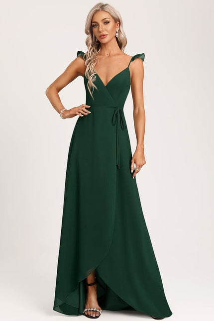 Robe Chic Mousseline Asymétrique