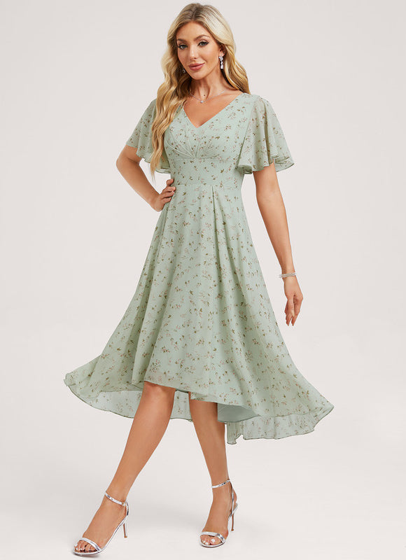 Robe Chic Fluide Bleu Nuit - gallery 3