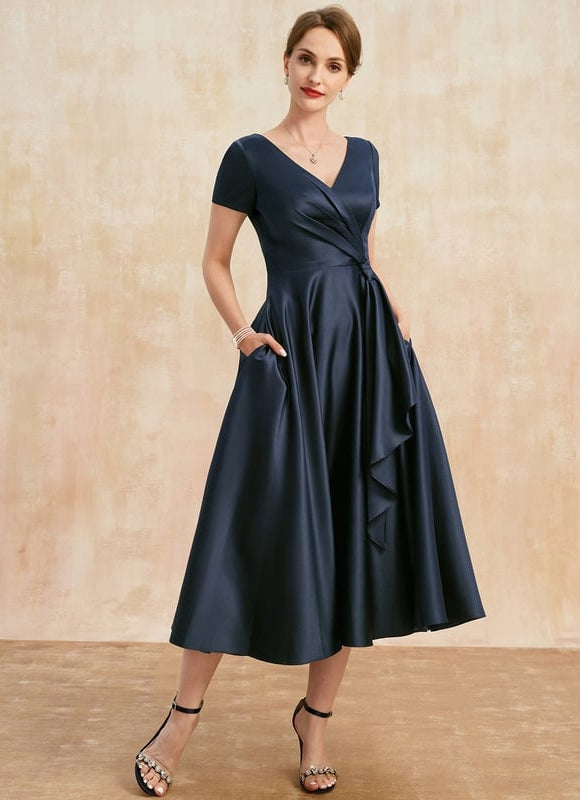 Robe Chic Satin Chic Élégance - gallery 4