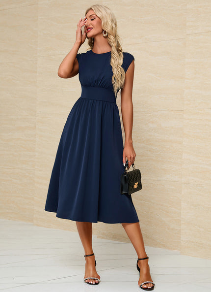 Robe Chic Noire Ajourée