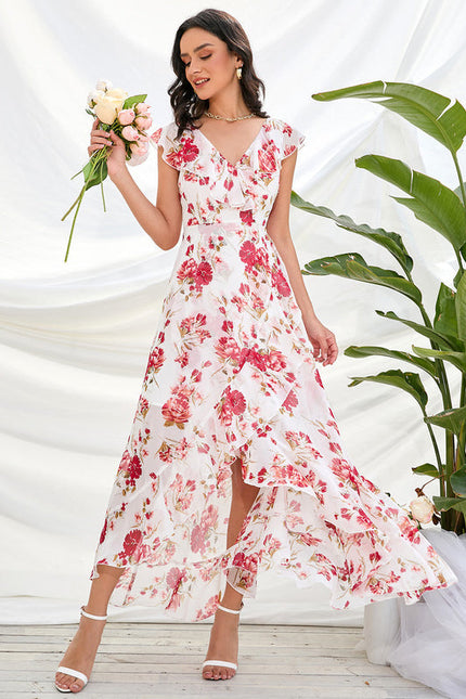 Robe Chic Florale Vaporeuse - gallery 7