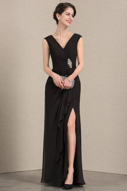 Robe Chic Satin Étoilé - gallery 1