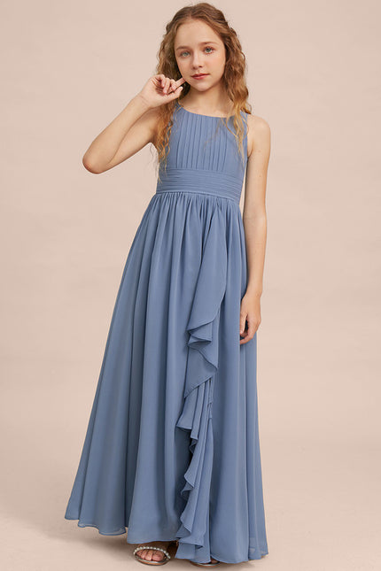 Robe Chic Aérienne Bleuâtre - gallery 1
