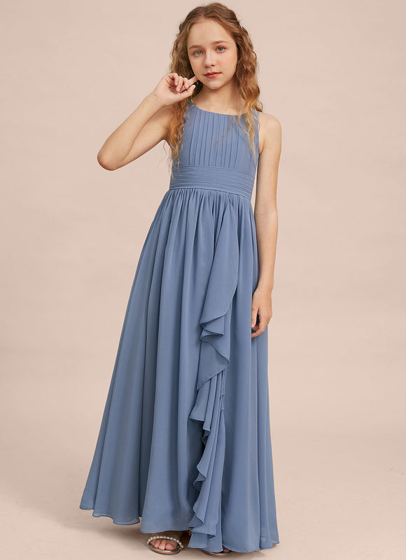 Robe Chic Aérienne Bleuâtre - gallery 1