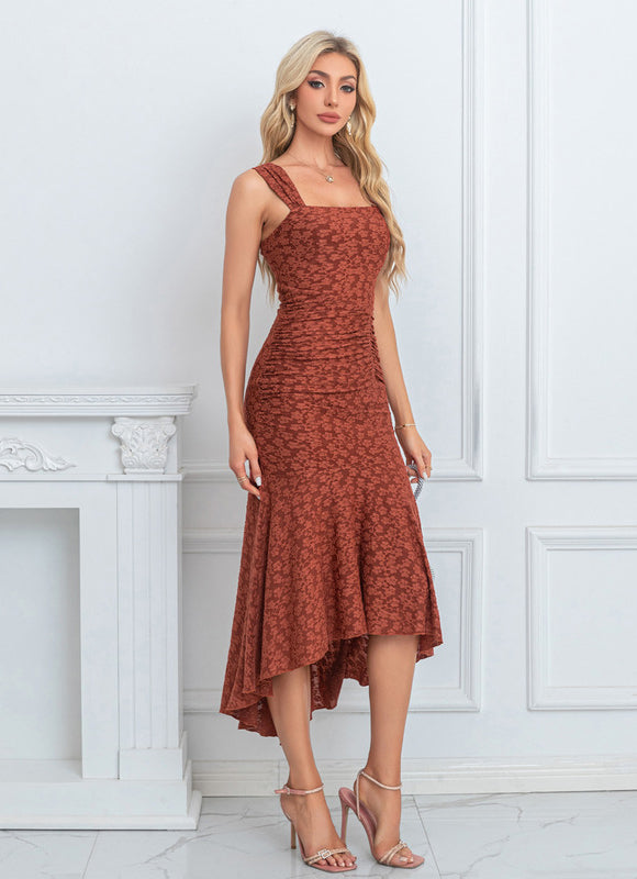 Robe Chic Sirène Brique - gallery 3
