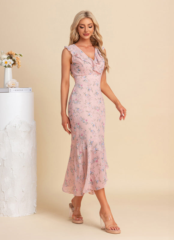 Robe Chic Flottante Fleurie - gallery 4