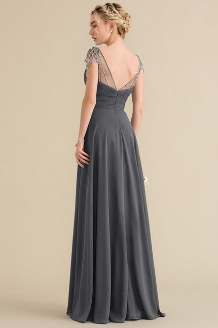 Robe Chic Charbon Élégante - gallery 4