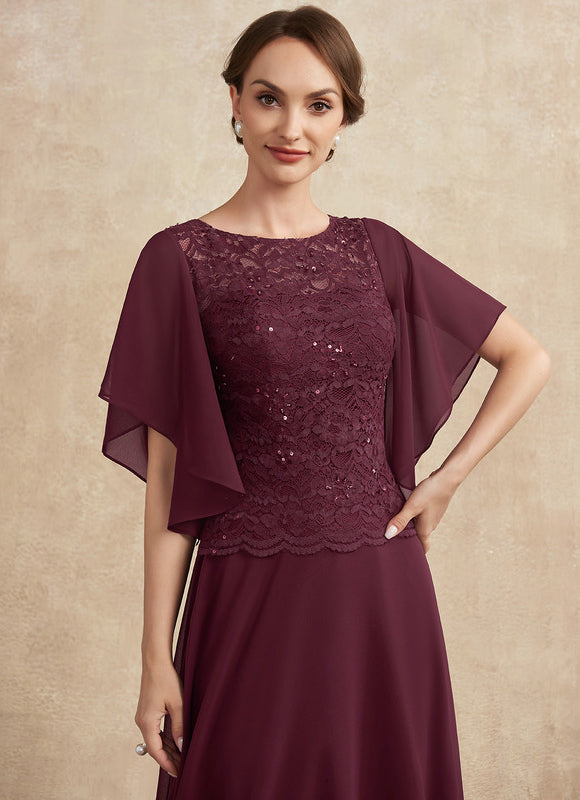Robe Chic Violette Brodée - gallery 2