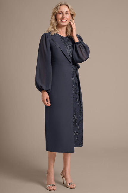 Robe Chic Élégante Brodée - gallery 5