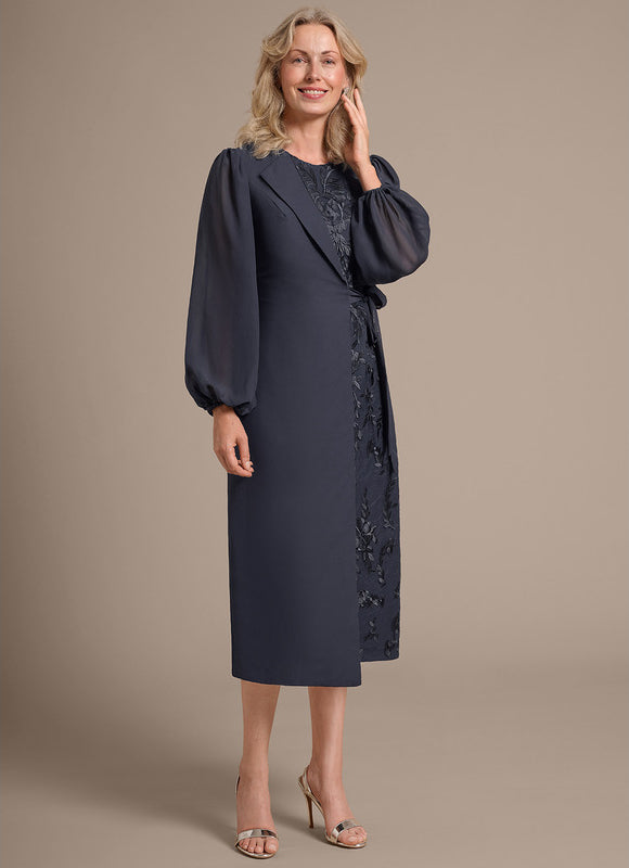 Robe Chic Élégante Brodée - gallery 5