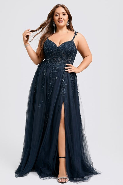 Robe Chic Bleue Étoilée - gallery 8