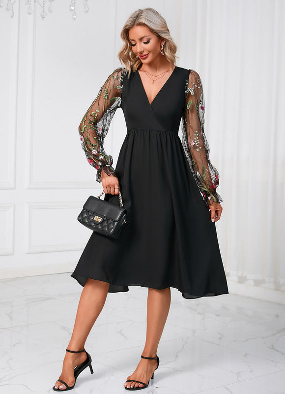 Robe Bohème Chic Dentelle - gallery 2