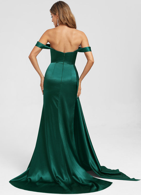 Robe Epaule Dénudée Chic - gallery 4