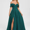 Robe Chic Mousseline Verte