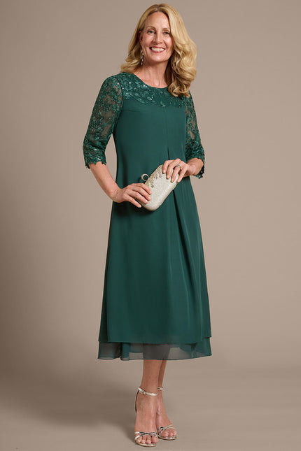 Robe Chic Chic Émeraude - gallery 5