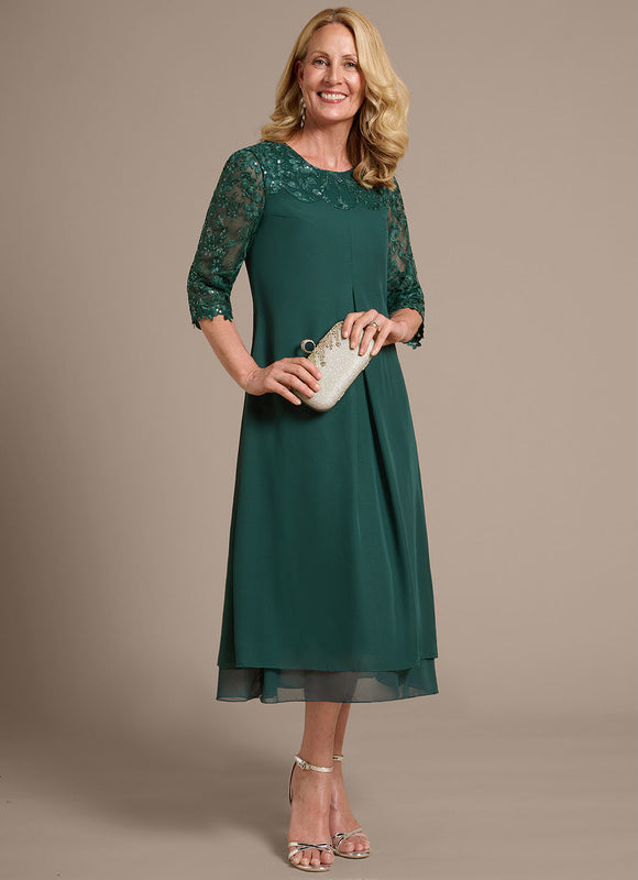 Robe Chic Chic Émeraude - gallery 5