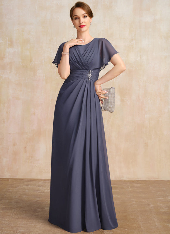 Robe Chic Mousseline Nuit - gallery 3