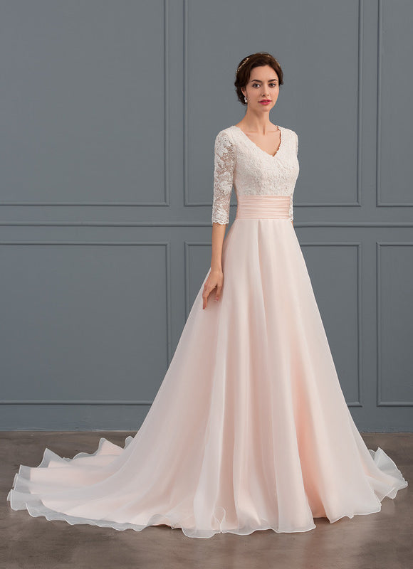 Robes De Soirée Chic Et Classe Manche Longue - gallery 3