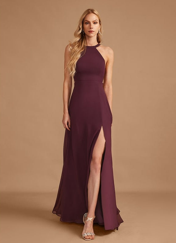 Robe Chic Col Montant Évasée - gallery 1